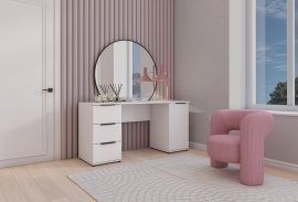 PKMebel - Radni stol Tivo - 160 cm - bijela