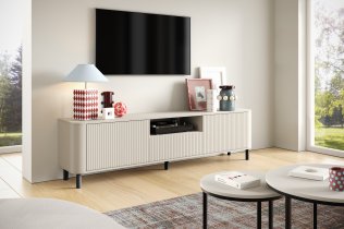 PKMebel - TV komoda Norvik - metalne nogice - kašmir