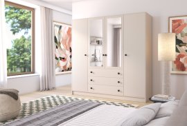 Garderobni ormar Storm 4D s ogledalom