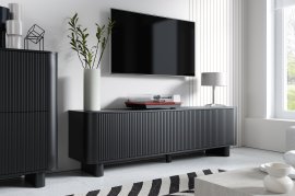 TV komoda Trenza 180 cm - crna