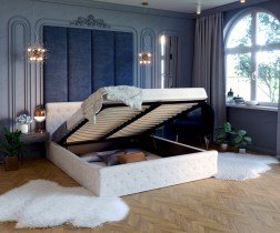 Kreveti FDM - Krevet sa spremnikom Chicago - 160x200 cm