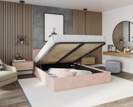 Kreveti FDM - Krevet sa spremnikom Rino 120x200 cm