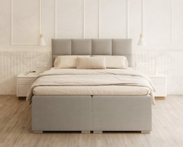 Kreveti FDM - Krevet sa spremnikom Spring box Portland - 140x200 cm