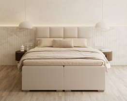 Kreveti FDM - Krevet sa spremnikom Spring box Portland - 140x200 cm