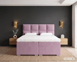 Kreveti FDM - Krevet sa spremnikom Spring box Portland - 140x200 cm