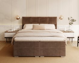 Kreveti FDM - Krevet sa spremnikom Spring box Portland - 140x200 cm