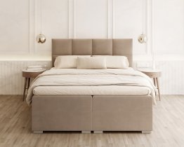 Kreveti FDM - Krevet sa spremnikom Spring box Portland - 140x200 cm