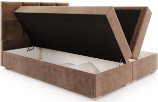 Kreveti FDM - Krevet sa spremnikom Spring box Portland - 140x200 cm