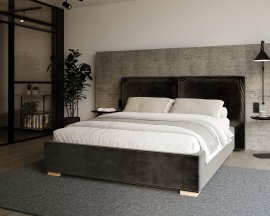 Podizni krevet Bristol - 160x200 cm - Trinity Black