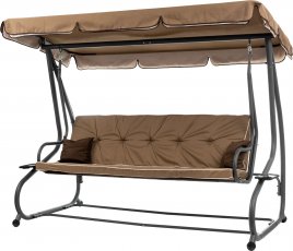 Vrtna ljuljačka Megi na razvlačenje - capuccino 