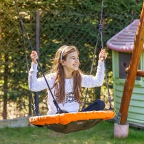 Mirpol - Okrugla ljuljačka gnijezdo Nest 65 narančasta