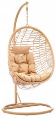 Viseća fotelja Delos - bež