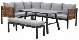 Vrtna garnitura Texas s kutom