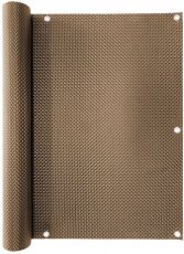 Balkonska mreža u roli 0,9x5m - smeđa