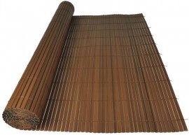 Balkonska zaštita PVC u roli 1x3m - smeđa