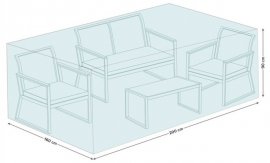 Zaštitna navlaka za garnituru 200x160x90 cm