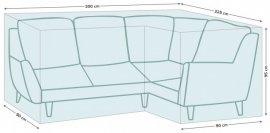 Zaštitna navlaka za vrtnu kutnu garnituru 300/225x90x95 cm
