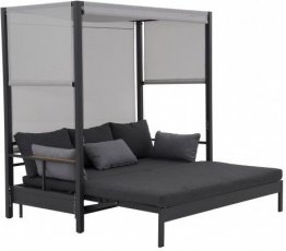 Vrtni trosjed Duisburg s baldahinom i krevetom