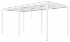 Vrtna pergola Luxe 5.8x4m - bijela