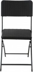 Sklopiva stolica Vivid - crna