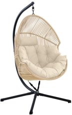 Viseća vrtna fotelja Holand - bež