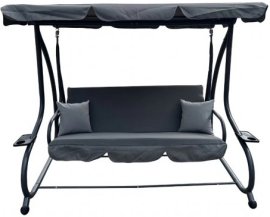 Vrtna ljuljačka na razvlačenje Pegi - siva