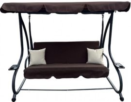 Vrtna ljuljačka na razvlačenje Pegi - čokolada