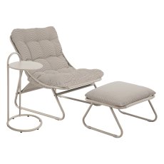 Fotelja s naslonom za noge i stolićem Cloud (P)