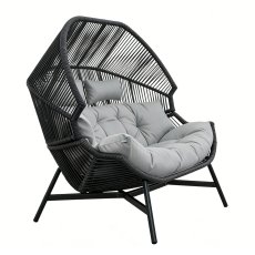 Dvostruka fotelja HOLA siva