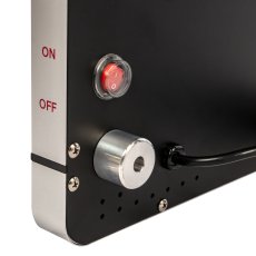 Stakleni konvektorski grijač GH-08 crni