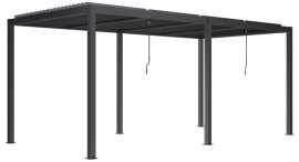 Pergola Luxe s LED rasvjetom 7,8x4 m - antracit