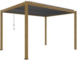 Pergola Luxe s LED rasvjetom - 4x4x2,5 m