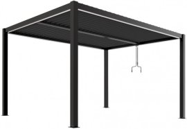 Pergola Luxe s LED 3x4x2,5 m - antracit