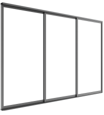 Klizna vrata S8 Luxe 370x238 cm za pergolu 4 m - antracit
