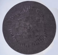 Tepih Radius Dark Grey ⌀200 cm