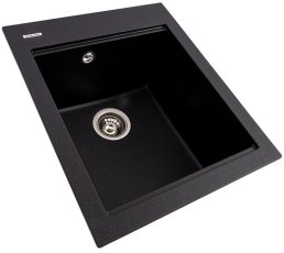 Sudoper Lebo 46 sivi sa sifonom