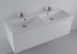 Umivaonik Aldina 121 dvostruki - bijeli