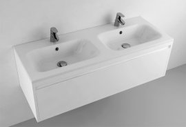 Umivaonik WB0001-121 dvostruki - bijeli