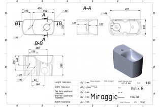 Miraggio - Umivaonik Helix 450 R