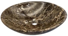 Nadpultni umivaonik Dark Emperador Mramor