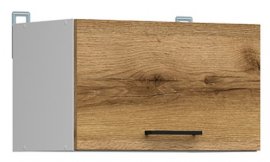 Gornji element Junona Line - bijela/svijetli hrast - 50 cm