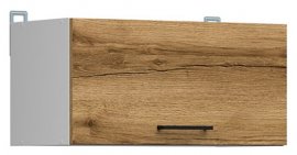 Gornji element Junona Line - bijela/svijetli hrast - 60 cm