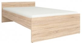 Krevet Nepo Plus -120x200 cm - sonoma hrast