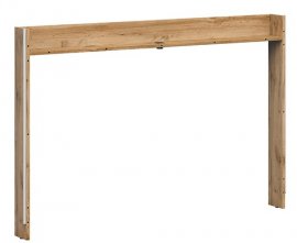 Multimedijska polica za krevet Tetrix B - 160x200 cm - wotan hrast