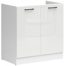 Element za sudoper Junona Line - bijela/kreda sjaj - 80 сm