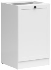 Donji element Junona Line desni - bijela - 50 cm