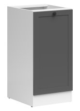 Donji element Junona Line lijevi - bijela/graphite - 50 cm