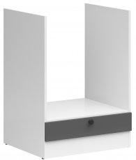 Donji element za ugradbenu pećnicu Junona Line - bijela/graphite - 60 cm