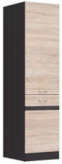 Visoki element Junona Line desni - wenge/sonoma hrast