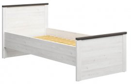Krevet Hesen - 90x200 cm - Sibirski svijetli macesen/bor Larico